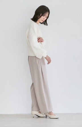 フラワージャガードモールブルゾン