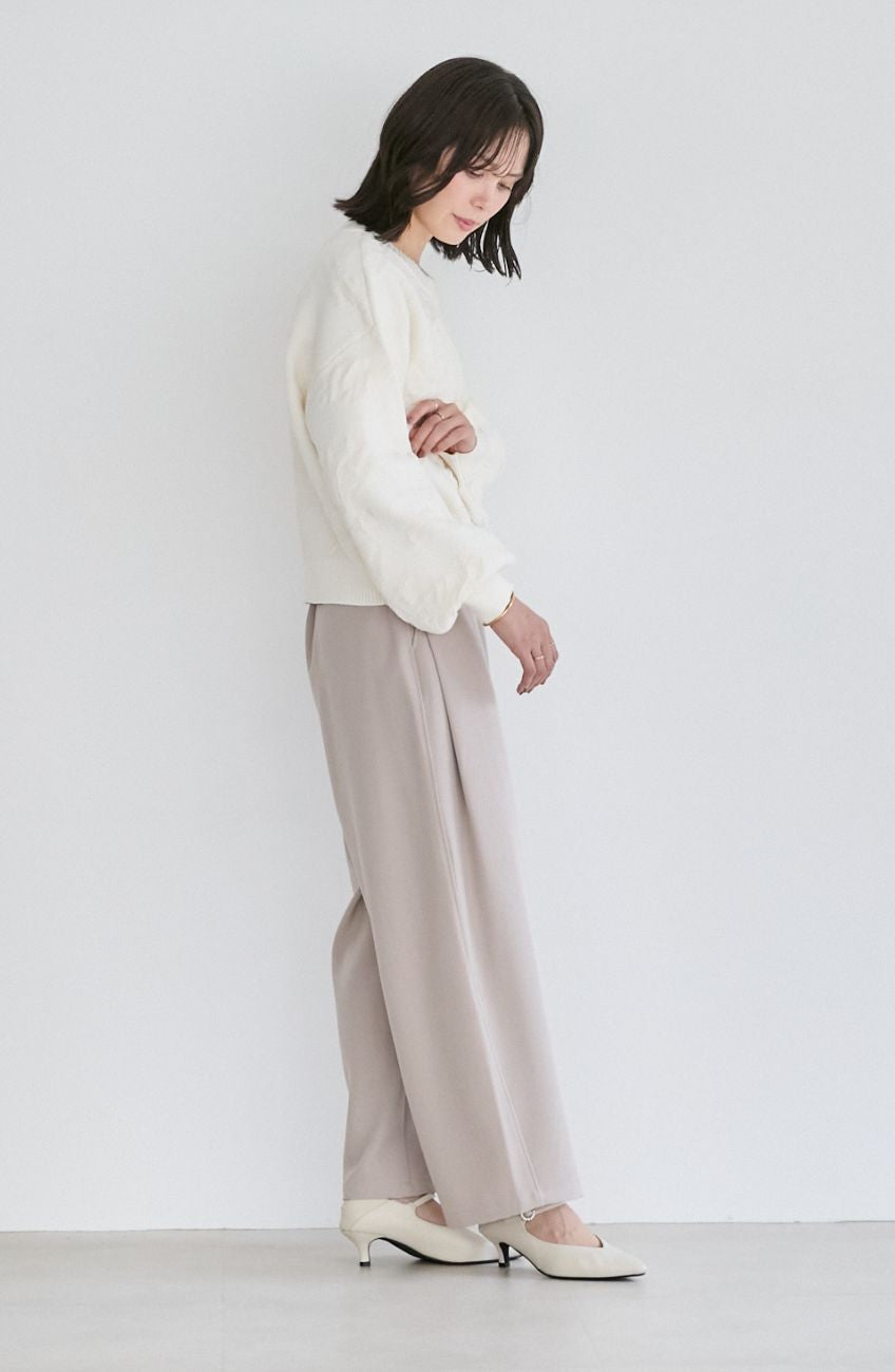 フラワージャガードモールブルゾン