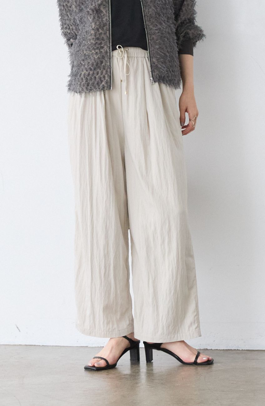 レーヨンナイロンイージーパンツ