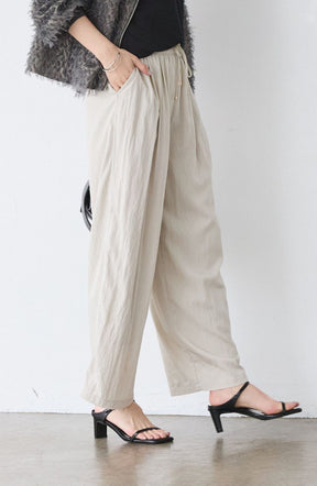 レーヨンナイロンイージーパンツ