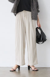 レーヨンナイロンイージーパンツ