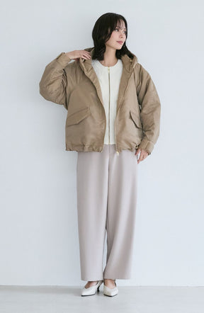 フラワージャガードモールブルゾン