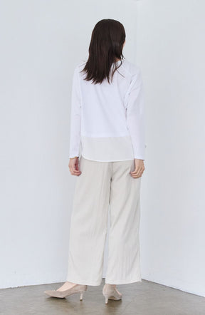 レーヨンナイロンイージーパンツ