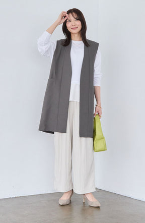 レーヨンナイロンイージーパンツ