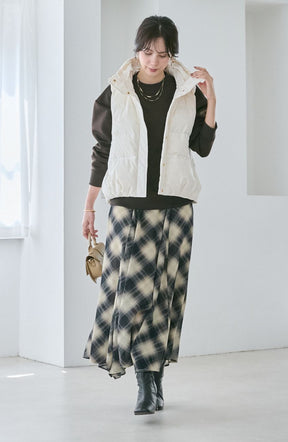 エアリーフードピュアダウンベスト