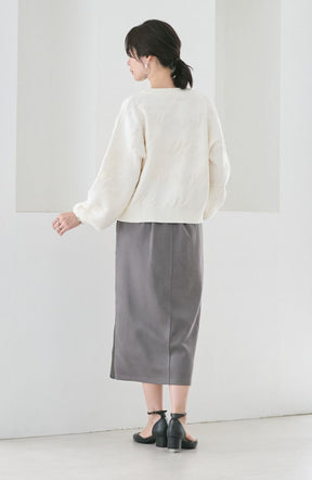 フラワージャガードモールブルゾン