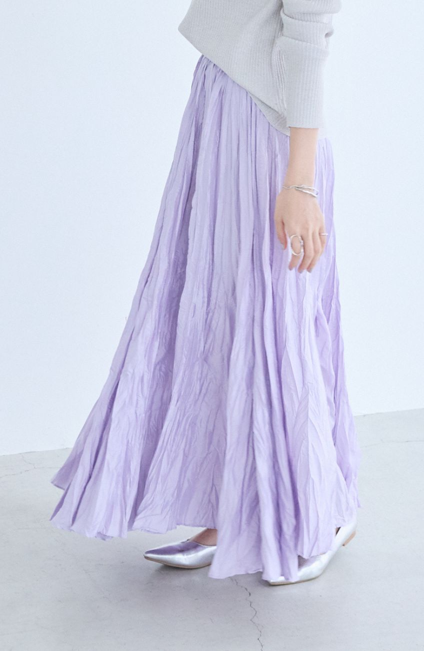 エステルクリンクルスカート