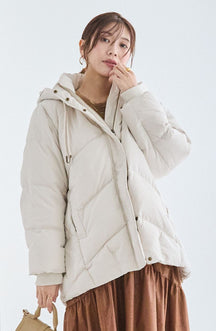 ハトメフードスタンドミドルピュアダウン