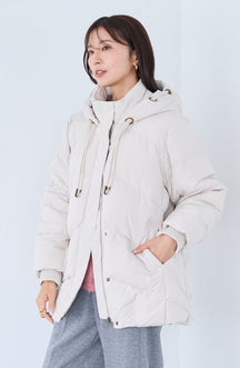 ハトメフードスタンドミドルピュアダウン