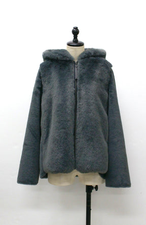 エコファー×ムートンジャケット