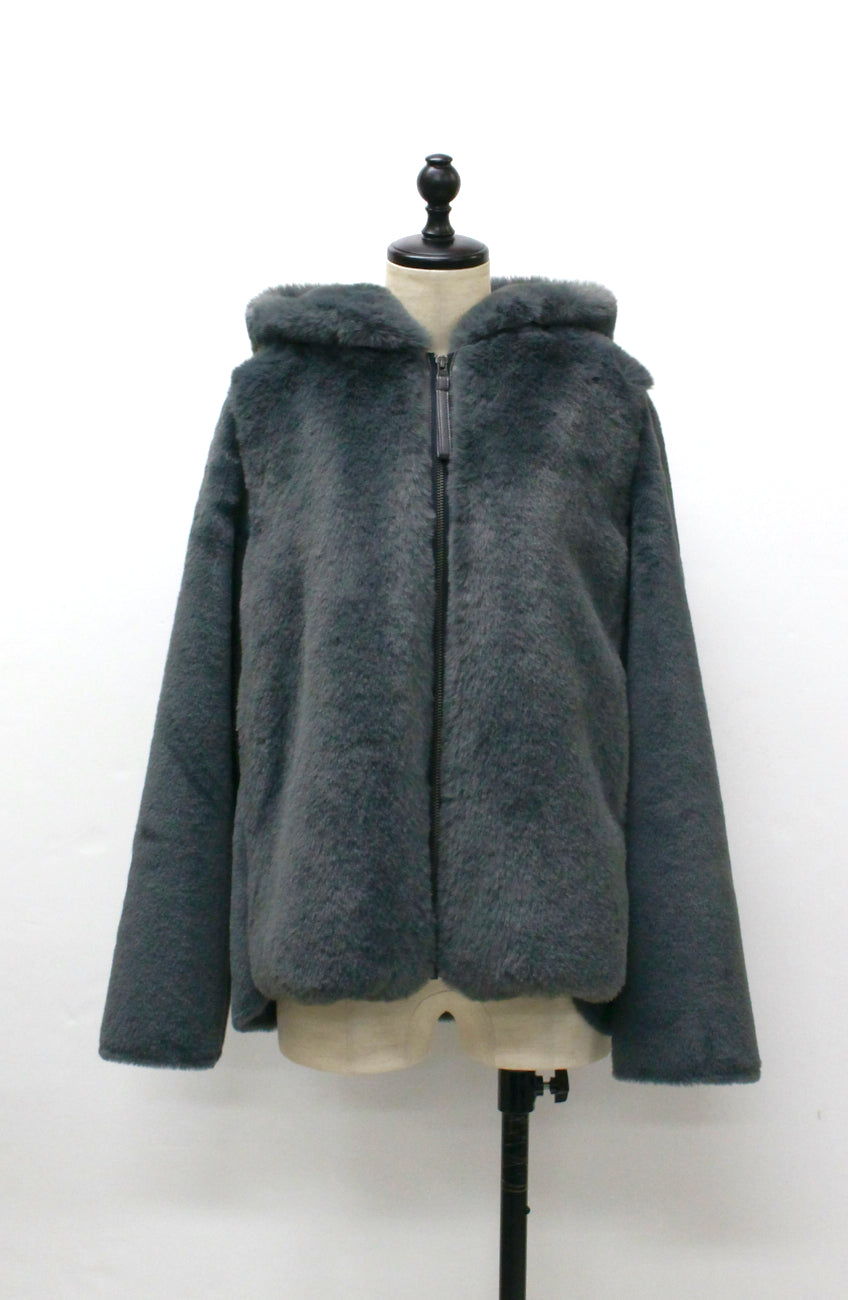 エコファー×ムートンジャケット