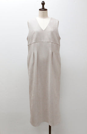 スエード2WAYジップジャンスカ