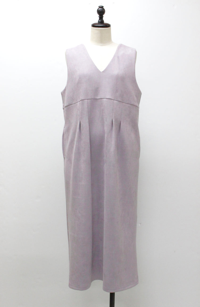 スエード2WAYジップジャンスカ