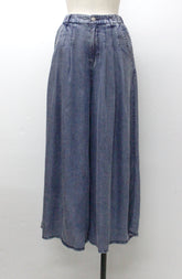 バイオシルクパウダー加工ワイドパンツ