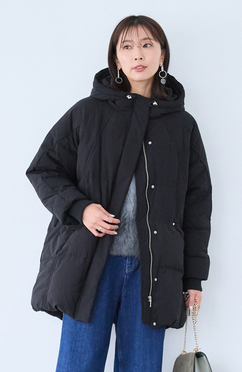 ストレッチフードミドルピュアダウン