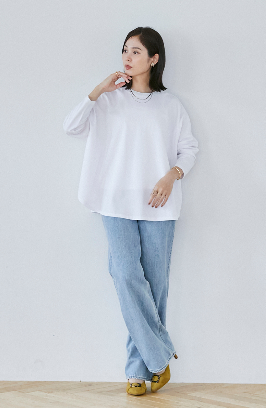 Breeze Cotton 2WAYバックロゴプルオーバー