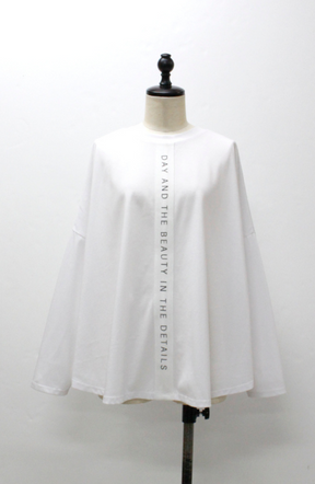 Breeze Cotton 2WAYバックロゴプルオーバー