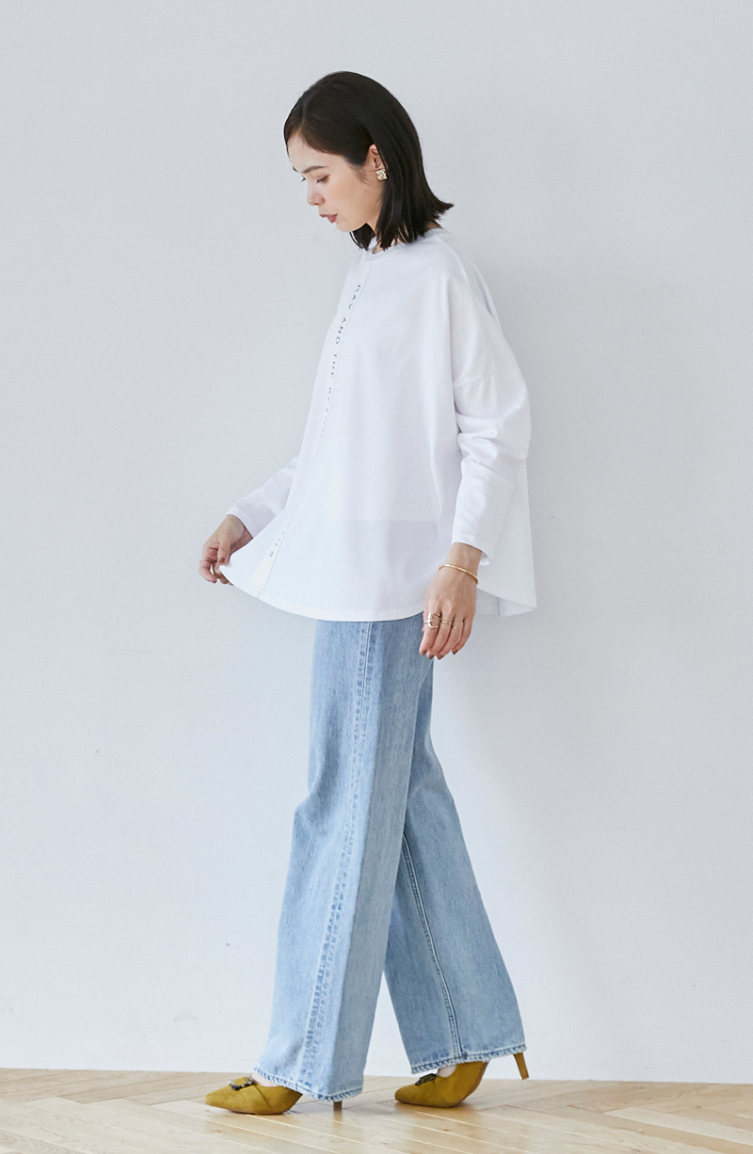 Breeze Cotton 2WAYバックロゴプルオーバー
