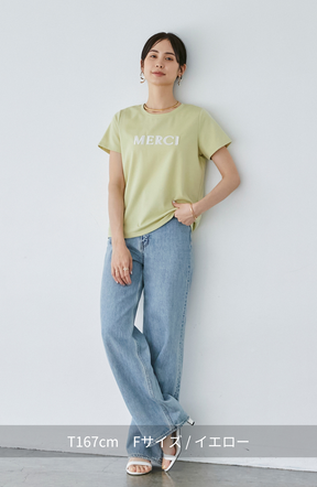[夏も快適◎クールタッチ] EC限定　Premium Cool Smooth 刺繍ロゴプリントT