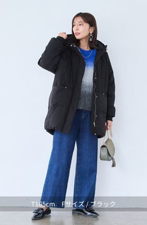 ストレッチフードミドルピュアダウン