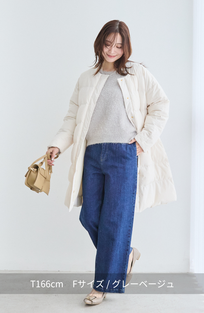 ダブルフェイスシャギーランタンスリーブプルオーバー