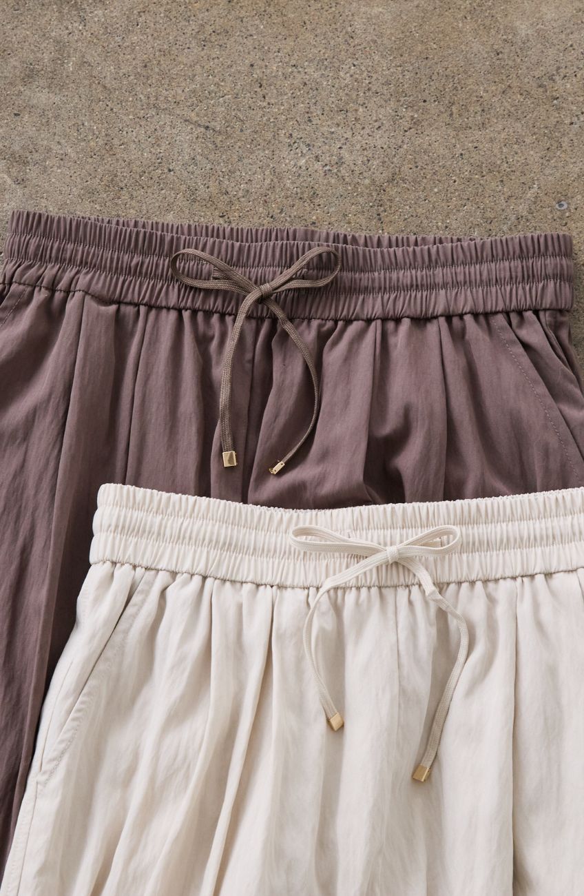 レーヨンナイロンイージーパンツ