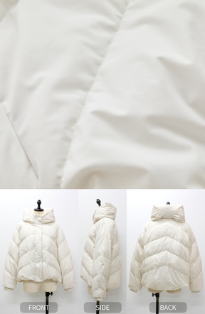 EC限定　ストレッチカシュネックピュアダウン
