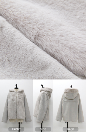 エコファー×ムートンジャケット