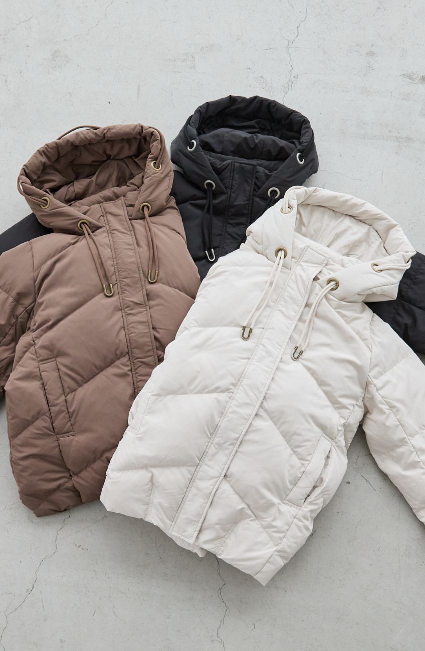 ハトメフードスタンドミドルピュアダウン