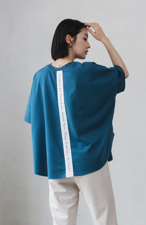 ポンチローマバックロゴTシャツ