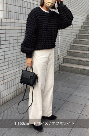 リネンストレッチストレートパンツ